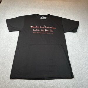 Goin Way Back Show T-Shirt Mens M Black Classic Hip Hop Cotton‎ Control Tee